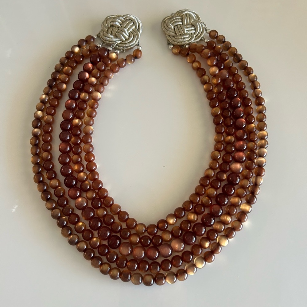 5 strand Beaded Necklace